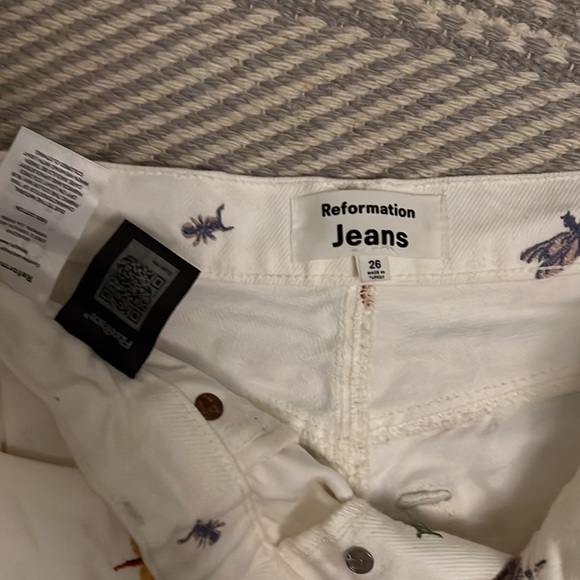 Reformation - Cynthia Ladybug High Rise Jeans - Picture 3 of 3